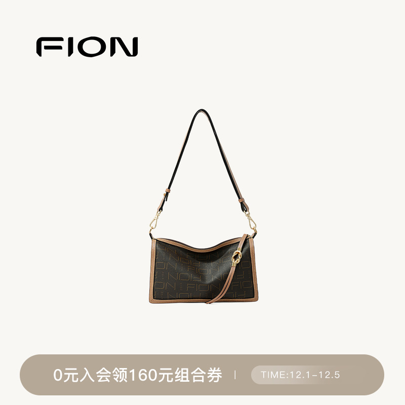 Fion菲安妮莫相离复古枕头腋下包