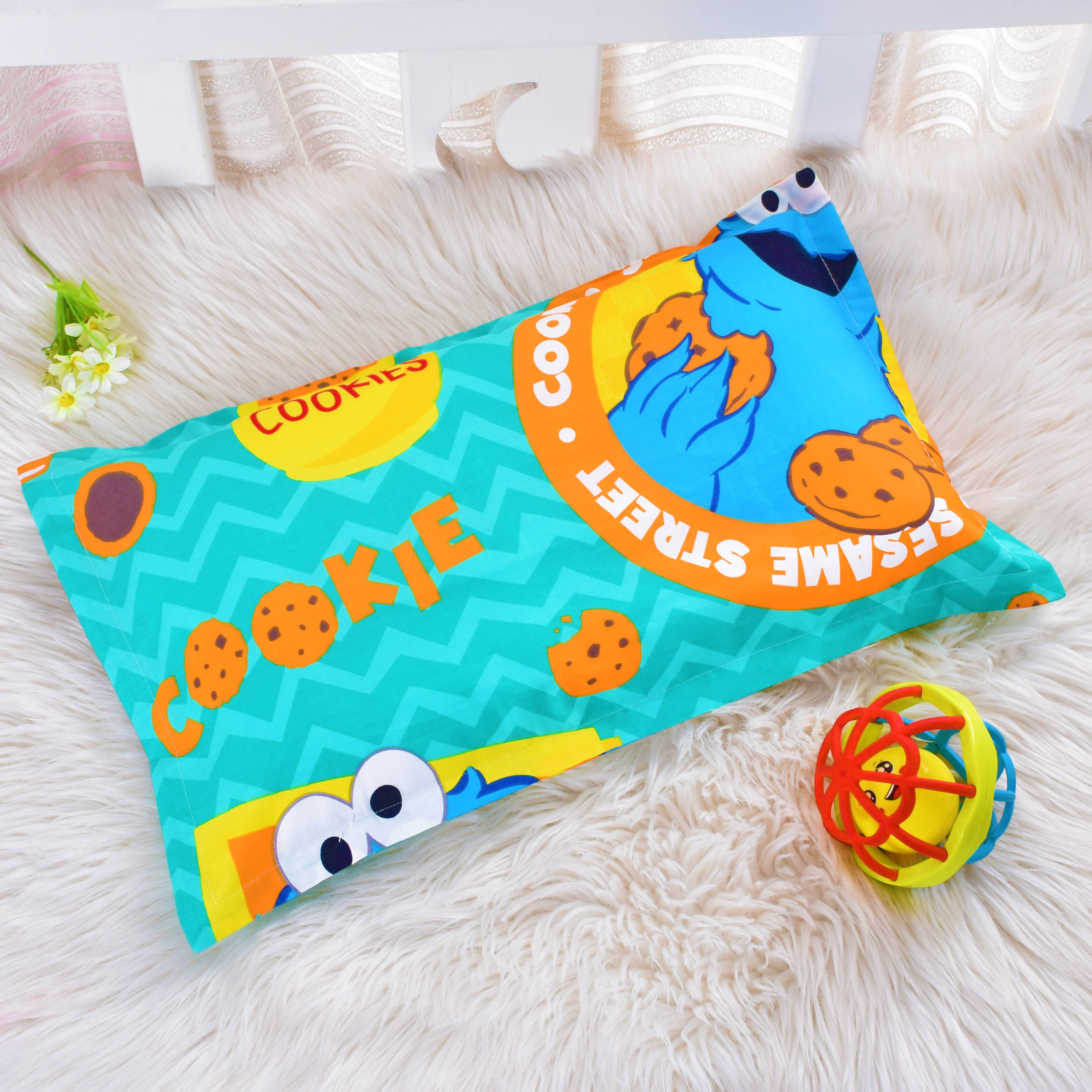 儿童枕芯送纯棉枕套可水洗3-6岁幼儿园全棉30x50卡通小枕头瓦妮达