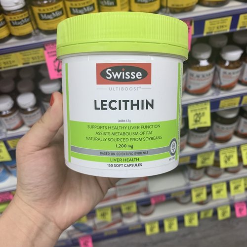 澳洲swisse1200mg卵磷脂胶囊