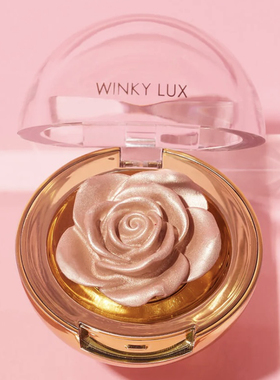 绝美外网爆火高光！Winky Lux Cheeky Rose 高光champagne色号