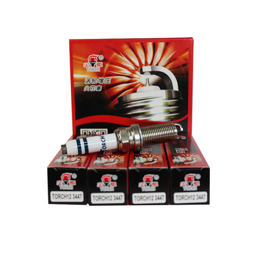 火炬火花塞TORCH12适配3代888 迈腾帕萨特途观L探岳速派奥迪  4支