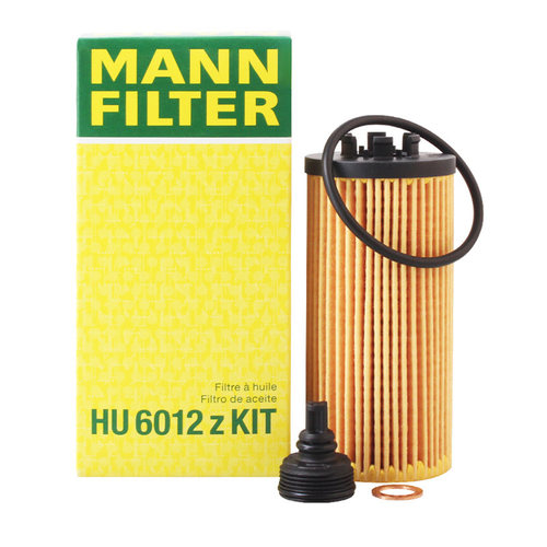 曼牌HU6012Zkit机油滤芯适用新宝马X1X2 1系迷你3 B38B481.5T2.0T
