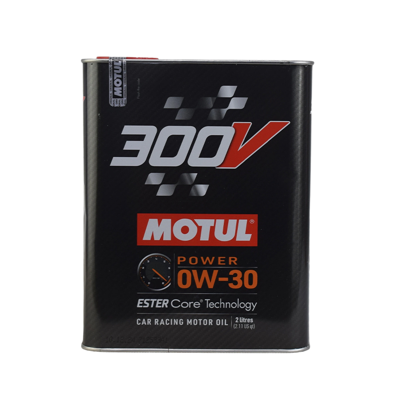 摩特MOTUL 铁桶 双酯类全合成机油 300V 0w30 2L 国行
