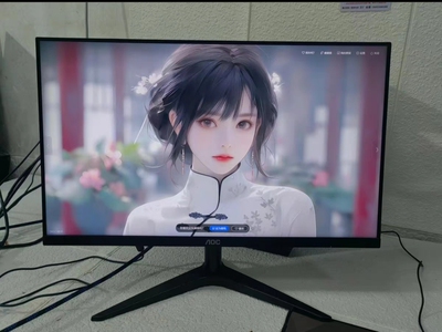 AOC  24B1XHM  75HZ VA屏 护眼滤蓝光，家用办公监控，二手95新