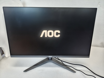 AOC  24B1XH5 23.8寸窄边框液晶显示器，ips屏，75HZ,二手95新