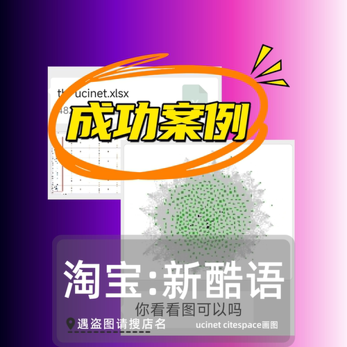 ucinet分析citespace作图Gephi画图networkx复杂网络分析社会网络