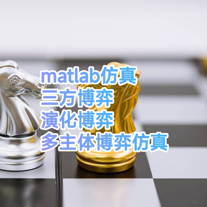 MATLAB博弈论仿真 编程推导 演化博弈 多主体博弈 三方博弈