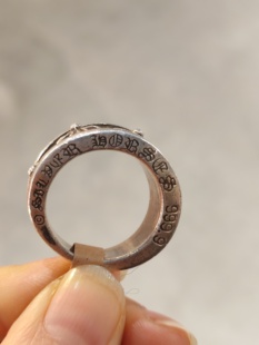 中古Vintage纯银戒指