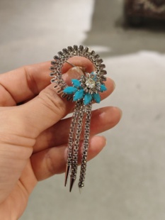 中古Vintage流苏胸针