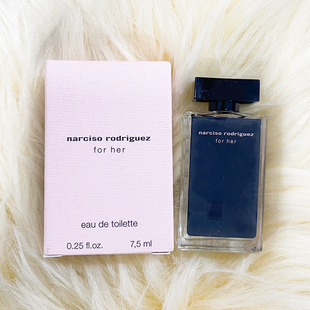 Narciso纳茜素纳西素for her她的同名黑瓶香水7.5ml小样Q香