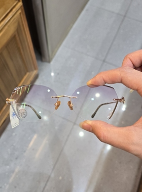 可瑞斯无框切边眼镜可瑞斯88107无框眼镜