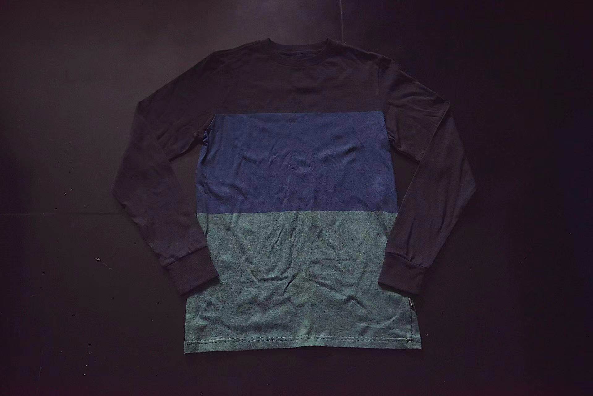 包邮孤品美国礼拜六美式复古条纹长袖t恤jac1093