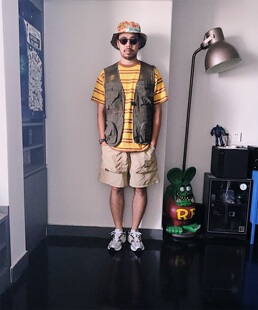 rrl美式 日单rl 户外复古vintage网格多口袋背心马甲jac625 包邮