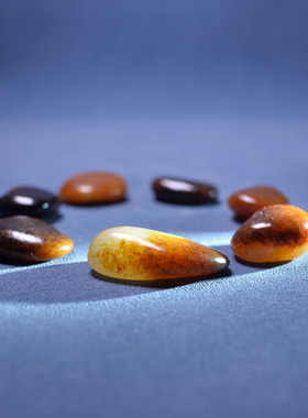 40克和田玉精品原石无修多宝手链