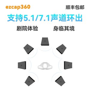 ezcap360真4K60直播采集卡ps5/xbox主机游戏Ipad摄像单反会议直播