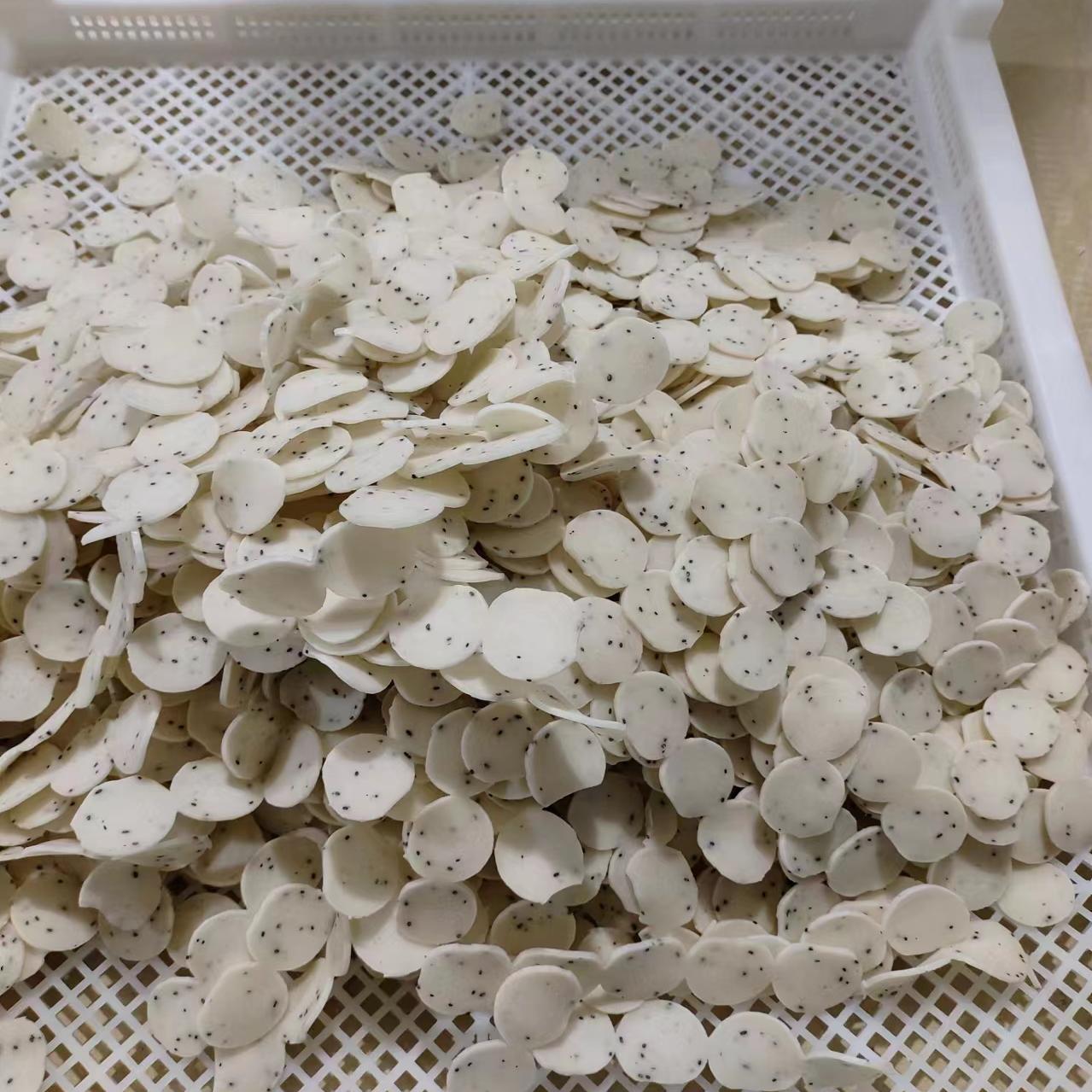 脱水生年糕片干生胚半成品炒货爆米花机膨化烘炒商用1箱25斤9成干