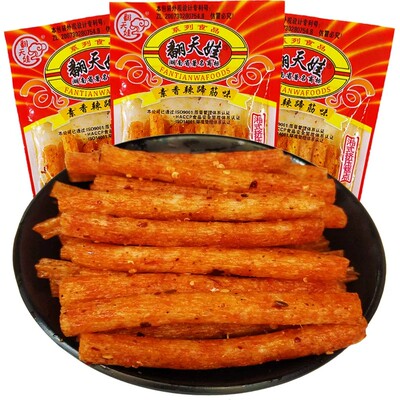 辣条零食 麻辣 儿时辣条 翻天娃辣条麻辣零食湖南辣条零食包邮