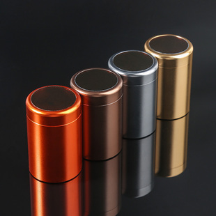 金属随身便携迷你小号茶叶包装盒小罐茶礼盒空盒花茶储存罐伴手礼