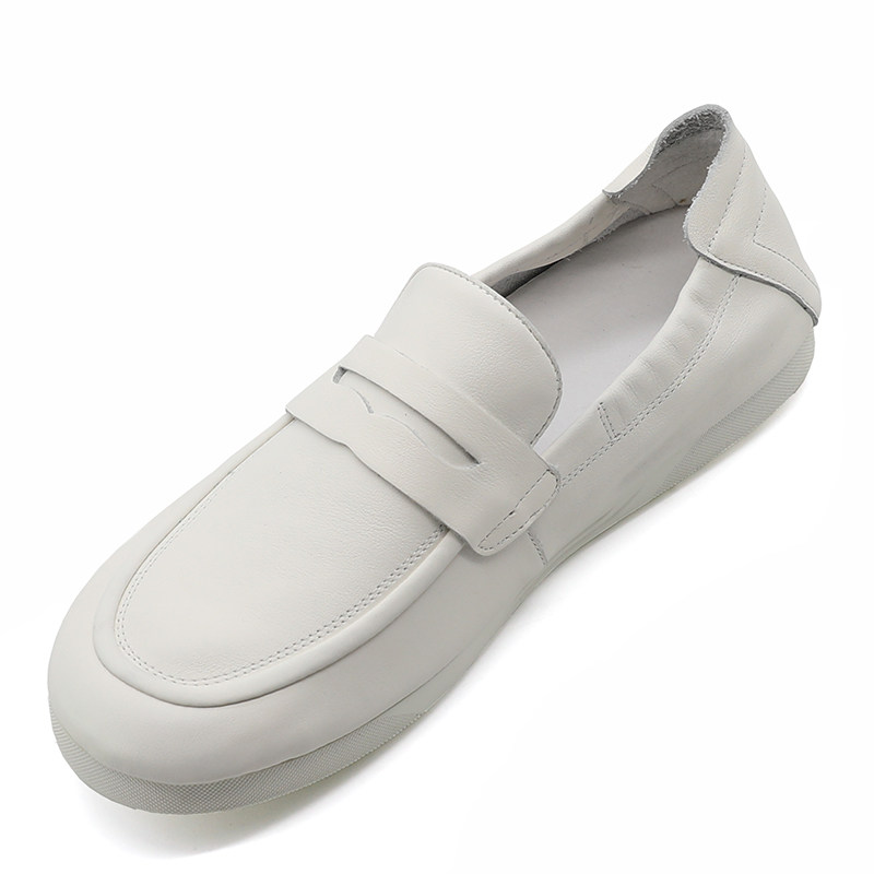 纯皮潮流轻奢休闲皮鞋2025新款软底透气夏季乐福鞋一脚蹬男豆豆鞋,流行男鞋,乐福鞋（豆豆鞋）,淘宝优惠券,粉丝福利购,淘宝优惠卷