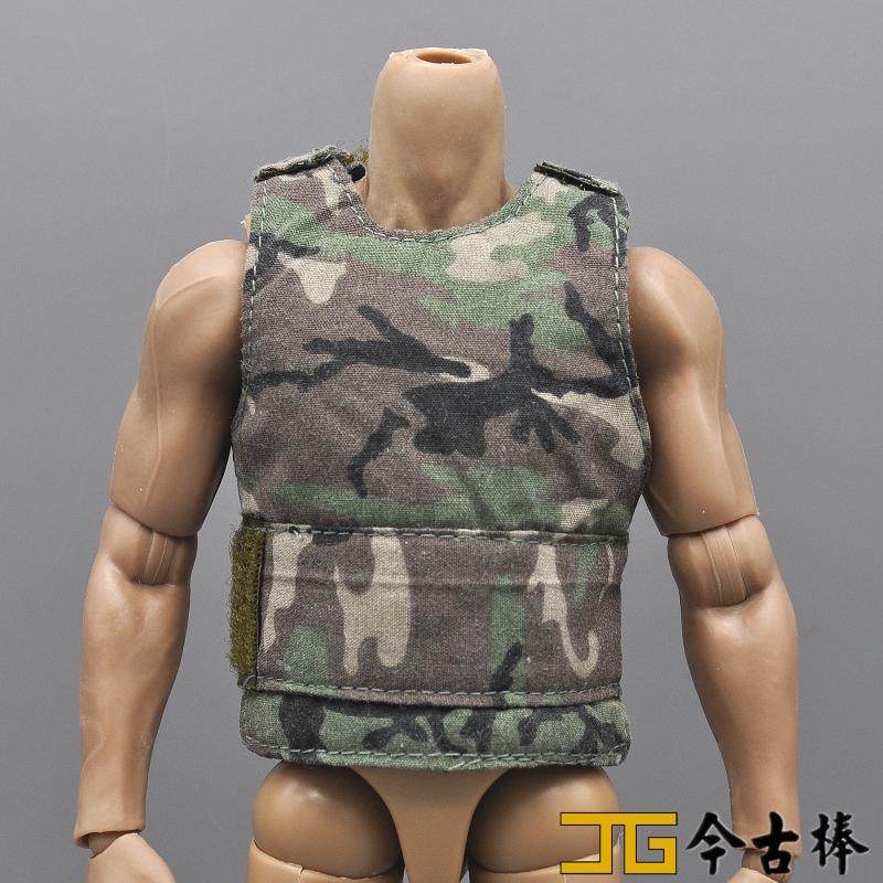 威龙 dml1/6兵人模型现代美军特种部队迷彩防护防弹背心特价