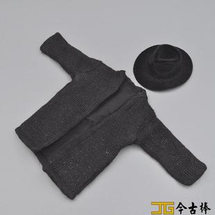 Hottoys1/6兵人模型HT MJ迈克尔杰克逊舞蹈服装毡帽 短袖T恤手套