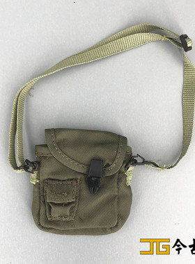 威龙 DML 1/6兵人模型 现代美军腰包斜挎包手提包弹药包杂物包