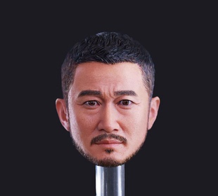 1/6兵人模型战狼吴京头雕GACTOYS GC026 亚洲中国人硬汉头雕