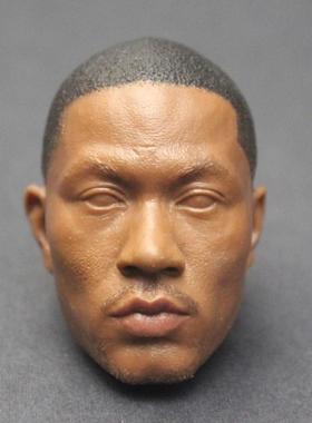 ENTERBAY1/6NBA公牛队罗斯头雕Rose玫瑰现货绘画临摹素材模型EB