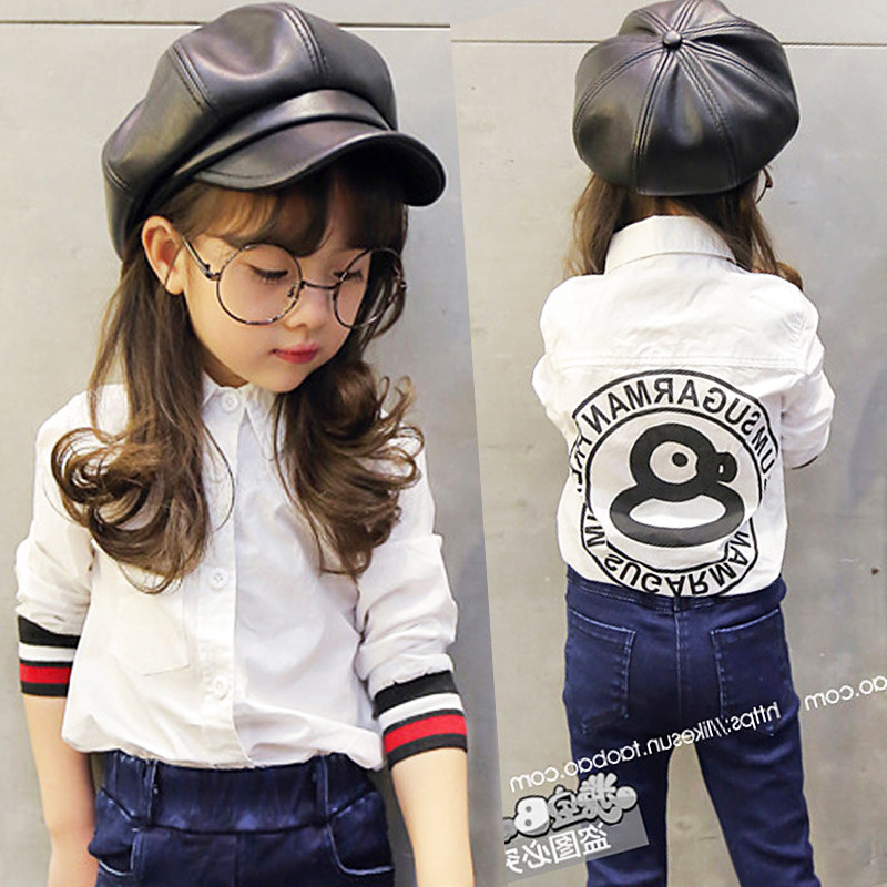 Chemise fille à manche longue - Ref 2085208 Image 1