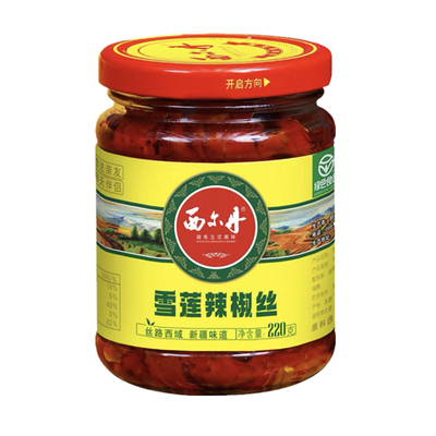 新疆雪莲辣椒丝西尔丹辣椒酱