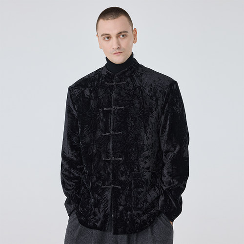 原创设计男士休闲简约新中式外套