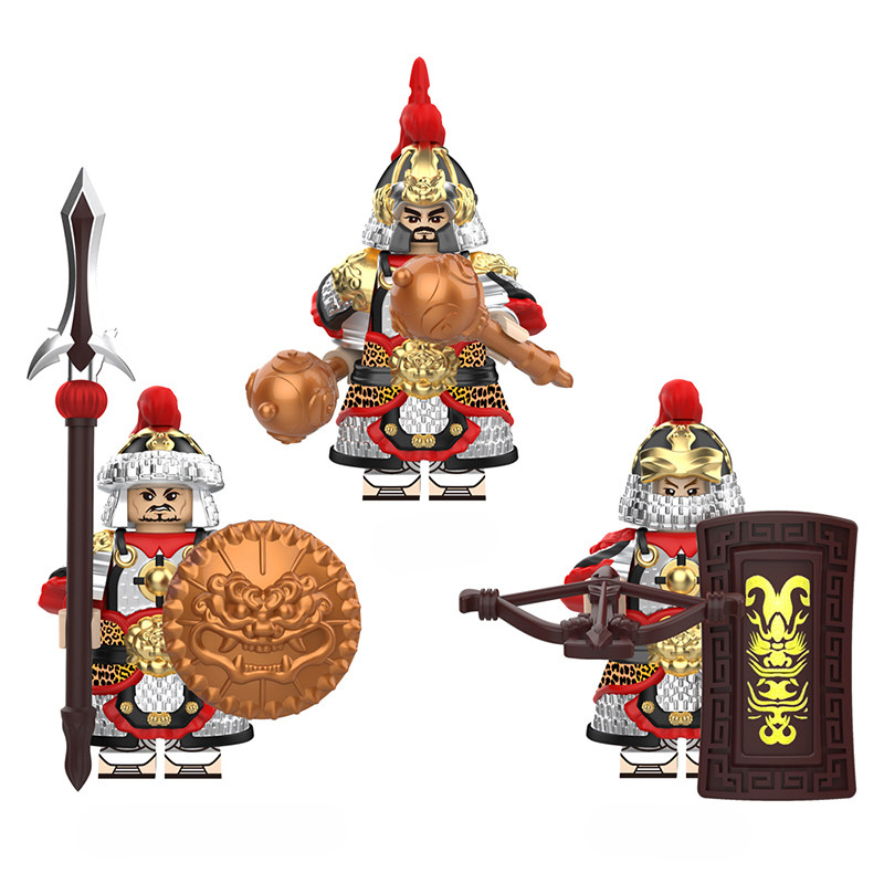 儿童拼图宋朝士兵盔甲长枪兵铁浮屠武器第三方拼装积木人仔玩具,玩具/童车/益智/积木/模型,普通塑料积木,淘宝优惠券,粉丝福利购,淘宝优惠卷