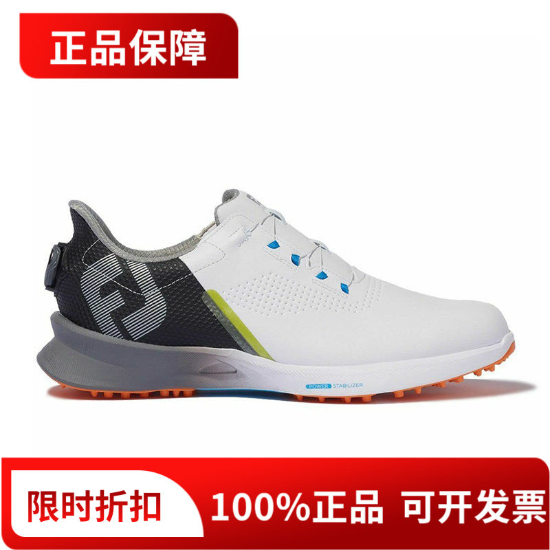 FootJoy高尔夫球鞋男Fuel系列经典时尚 量无钉鞋巡回赛55440
