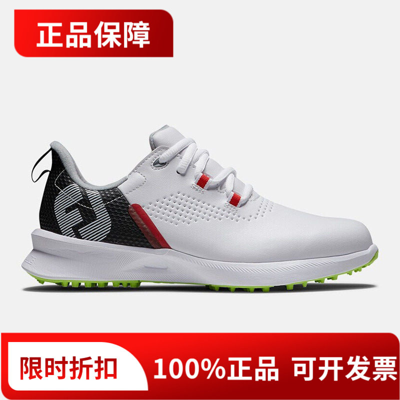 FootJoy高尔夫球鞋儿童青少年Junior系列经典时尚轻量无钉鞋
