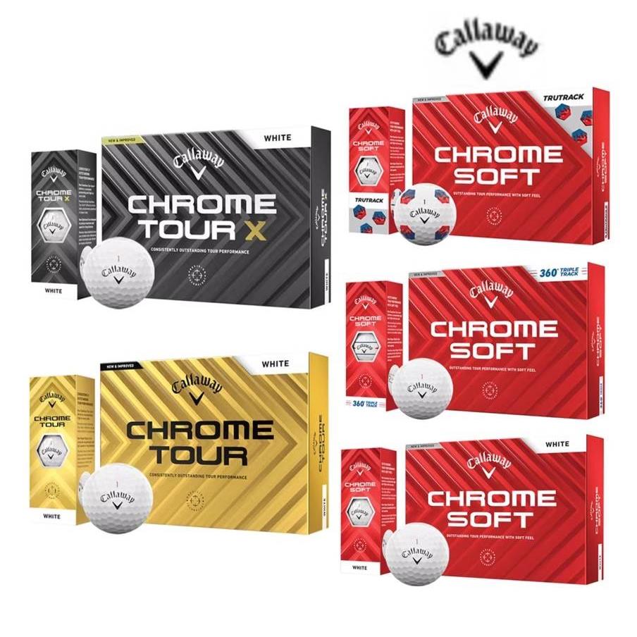 正品Callaway卡拉威高尔夫球CHROME TOUR X 三轨线四层球比赛球