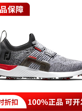 新款FootJoy高尔夫球鞋HyperFlex男士 BOA旋钮有钉运动鞋53180