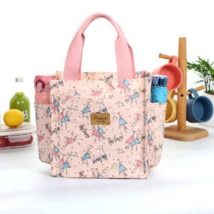 防水饭袋子手提袋外出遛娃包出门宝妈咪带娃大容量装饭盒的手提包