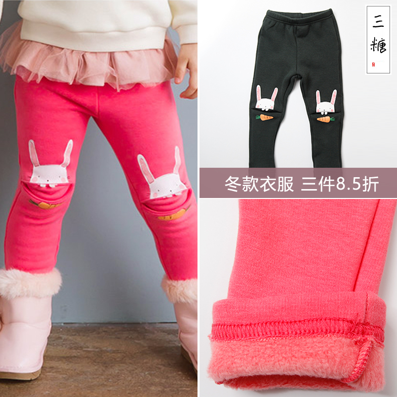 熊猫家原创设计兔子冬裤