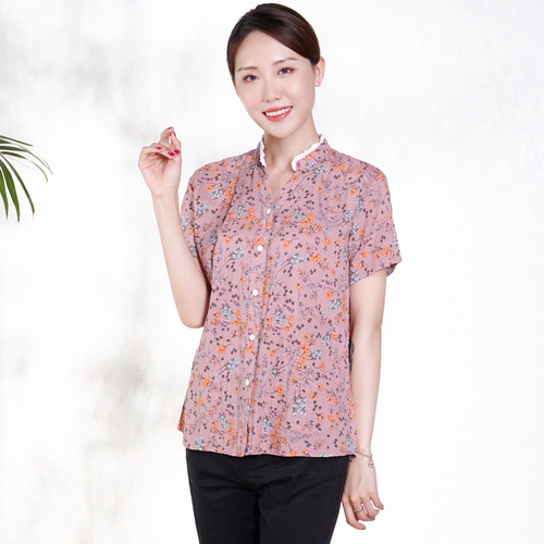 富木新品夏季短袖休闲衫女士Polo