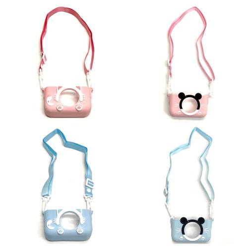 儿童相机卡通保护套小照相机硅胶套防摔带挂绳迷你拍照软胶外壳套