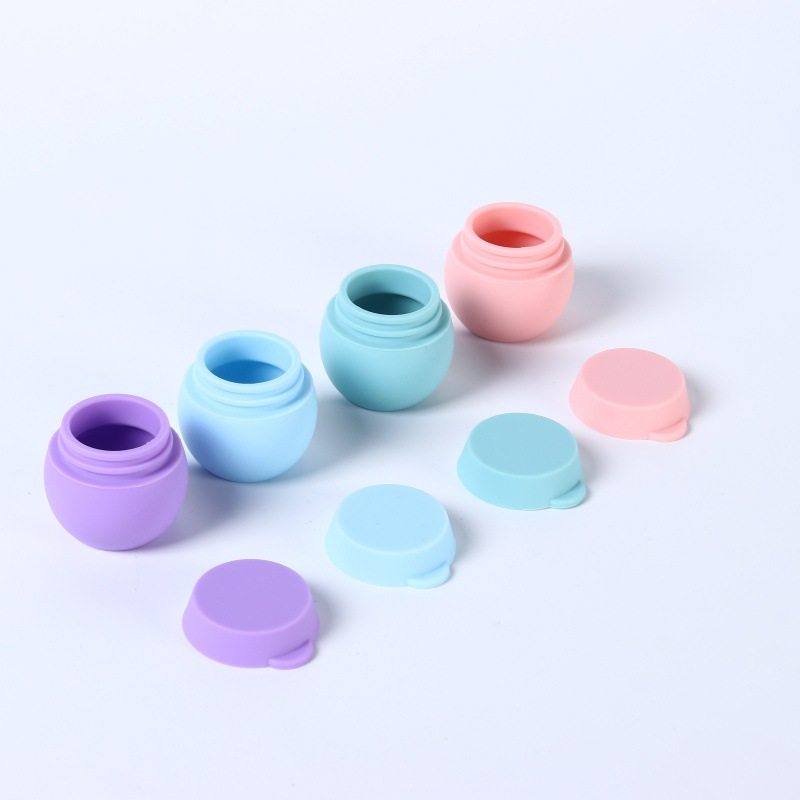 30g硅胶分装罐盒小巧便携防摔分装瓶药瓶乳液瓶子化妆品可上飞机