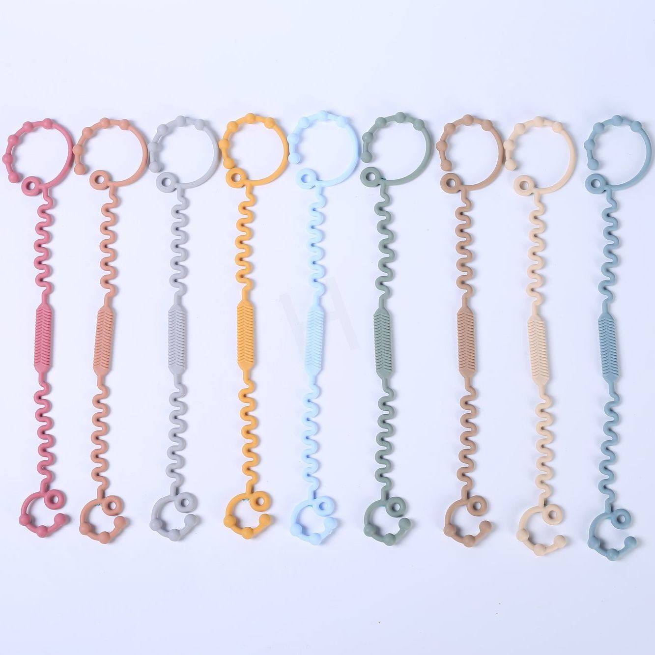 硅胶安抚奶瓶婴儿宝宝磨牙防掉玩具挂绳水杯奶嘴食品级牙胶防丢绳,婴童用品,奶嘴链,淘宝优惠券,粉丝福利购,淘宝优惠卷