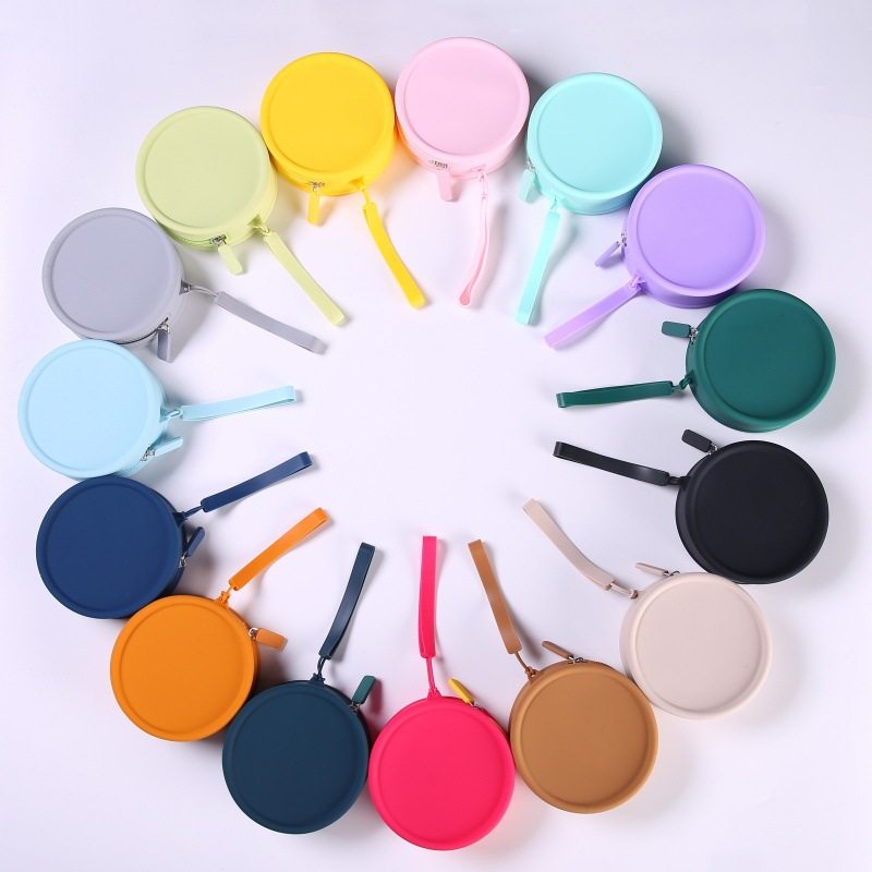 大号硅胶包零钱包纯色耳机数据线口红收纳包便携拉链钥匙包硬币包,节庆用品/礼品,创意零钱包,淘宝优惠券,粉丝福利购,淘宝优惠卷