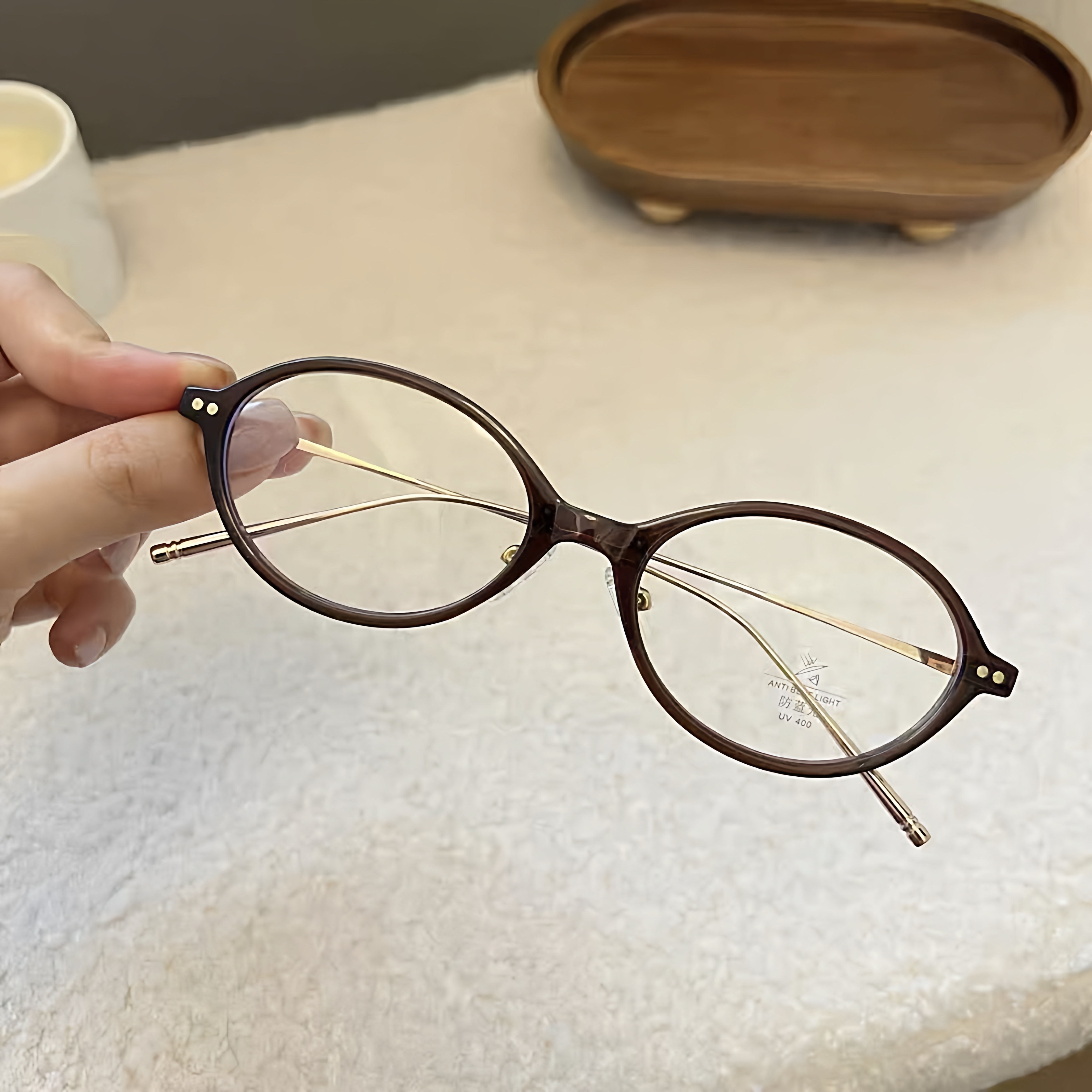 海的潮沈月同款纯钛TR90镜框