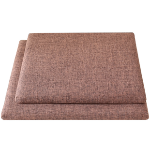 红木餐桌茶桌椅子坐垫中式实木亚麻棉麻记忆棉40x50cm家用椅垫