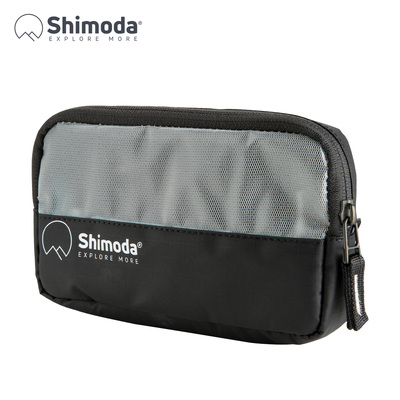 Shimoda腰包附件电池工具数据线充电线收纳包旅行单反微单附件包