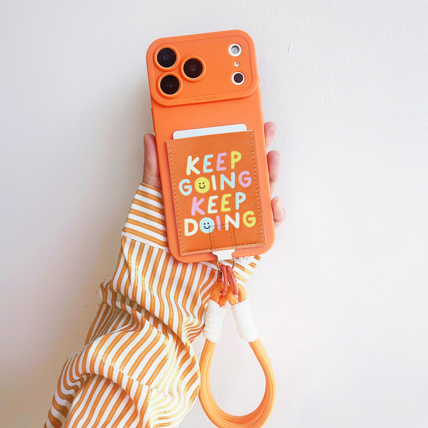 保持进步 挂绳卡包手机壳带证件17promax苹果17pro软皮质装卡套iphone16promax旅游便携16/15/14/13精孔16pro,3C数码配件,手机保护套/壳,淘宝优惠券,粉丝福利购,淘宝优惠卷