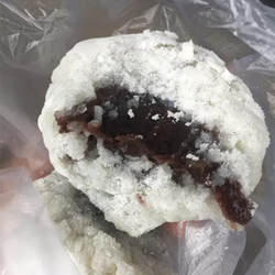 北京牛街白记年糕艾窝窝6个糍粑饭团糯米粘米清*真小吃香甜软糯