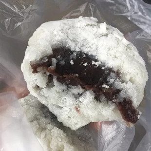 北京牛街白记年糕艾窝窝6个糍粑饭团糯米粘米清*真小吃香甜软糯