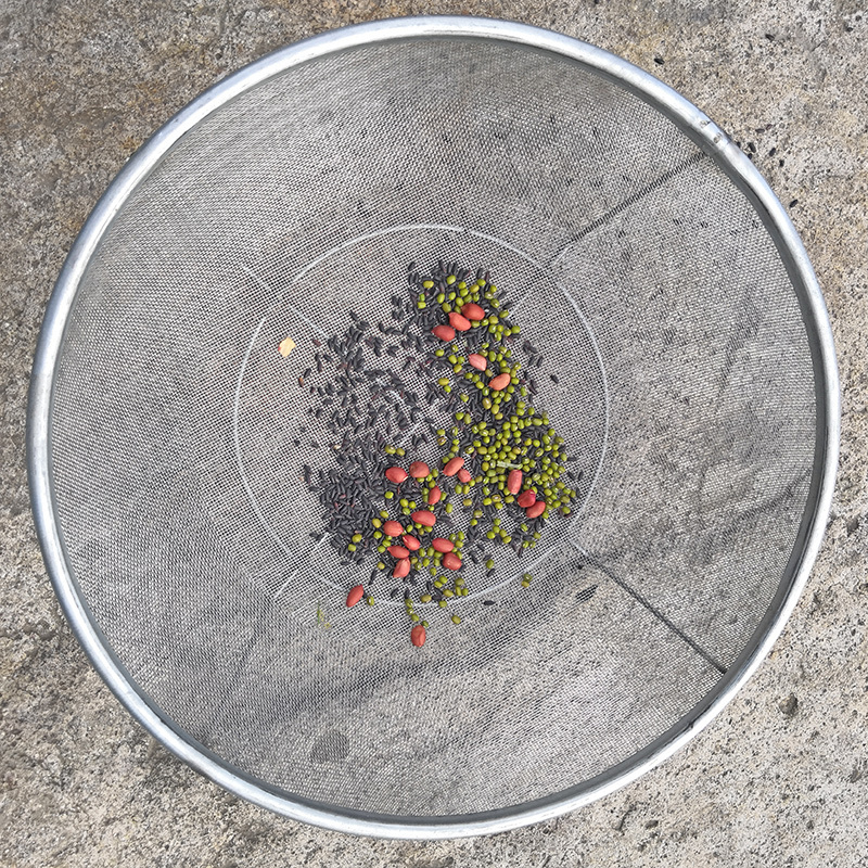 不漏芝麻小米镀锌铁晾晒筐过滤网